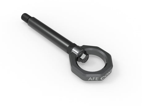 aFe Control Front and Rear Tow Hook for BMW M2 G87 (2023-2025) with Gray Finish