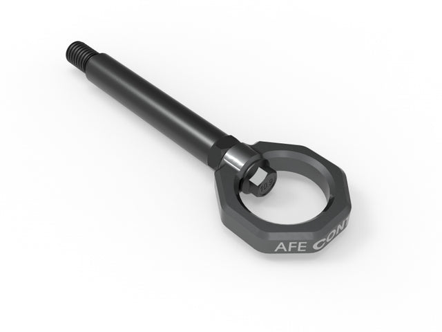 aFe Control Front and Rear Tow Hook for BMW M2 G87 (2023-2025) with Gray Finish