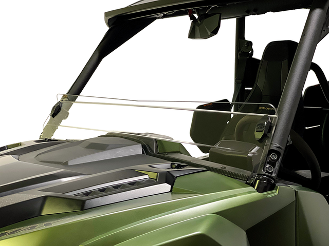 SPIKE Half Shield Hc Yamaha Wolverine RMAX4 Windshield - Clear, Model 78-7550