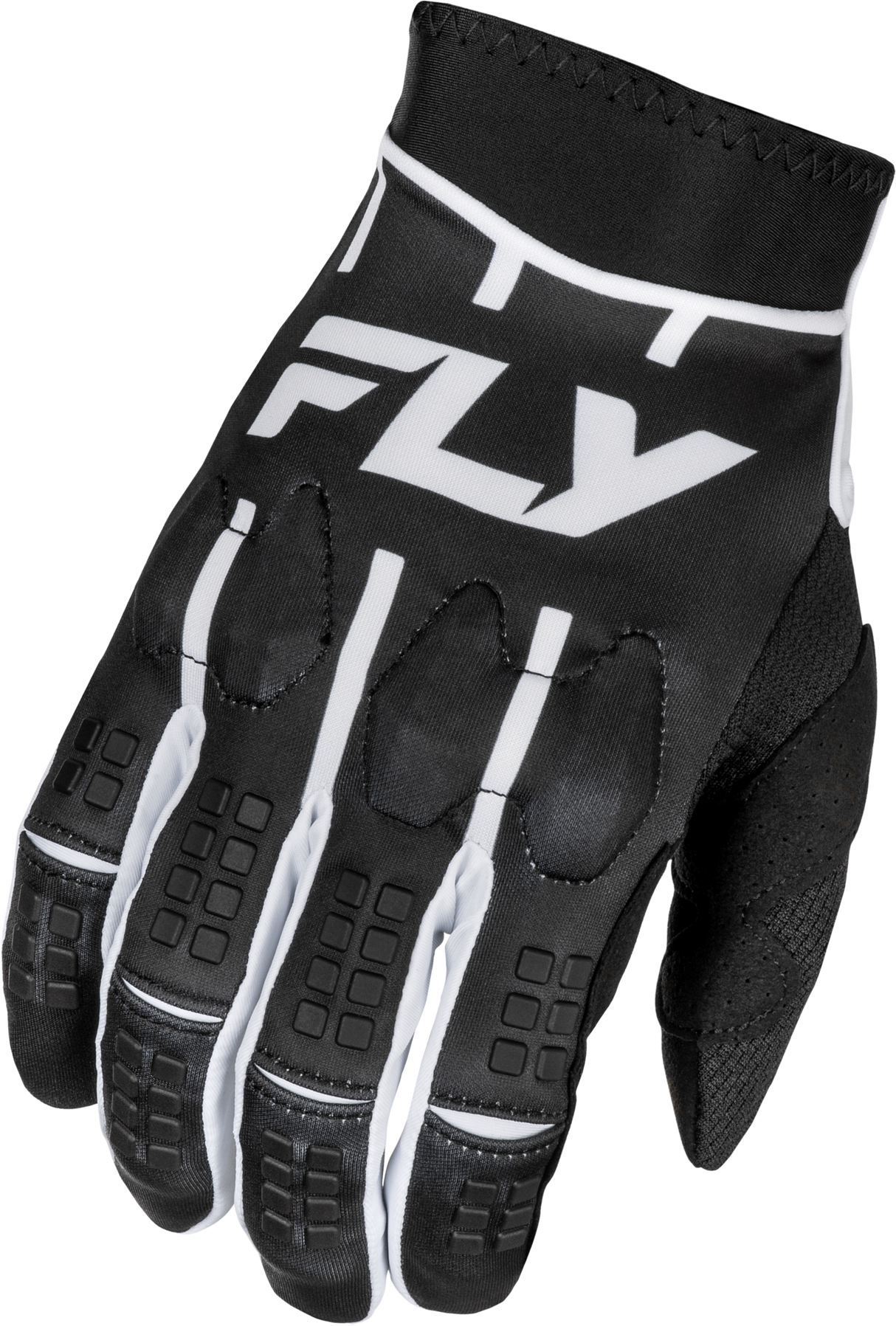 Fly Racing Evolution DST Gloves Black/White - Premium Race Gloves for Motorcycle and ATV Riders