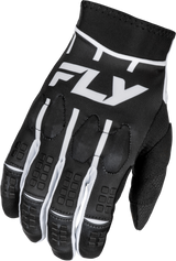 Fly Racing Evolution DST Gloves Black/White XS - Motorcycle Racing Gloves with Touch Screen Compatibility for Sport Bikes and Cruisers
