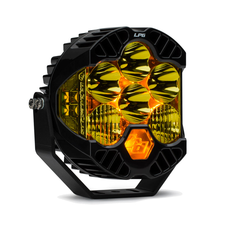 Baja Designs LP6 Pro Driving/Combo LED - Amber - Part #270013