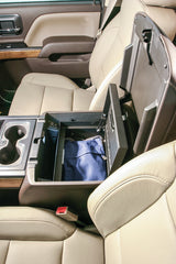 Tuffy Products Console Safe with Keyed Lock for Chevrolet Silverado and GMC Sierra 1500 (Part #320-01)