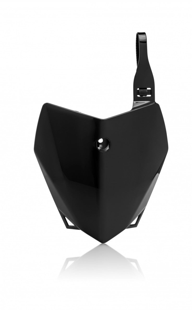 Acerbis Kawasaki KLX110/110L Front Number Plate in Black - Model 2780400001