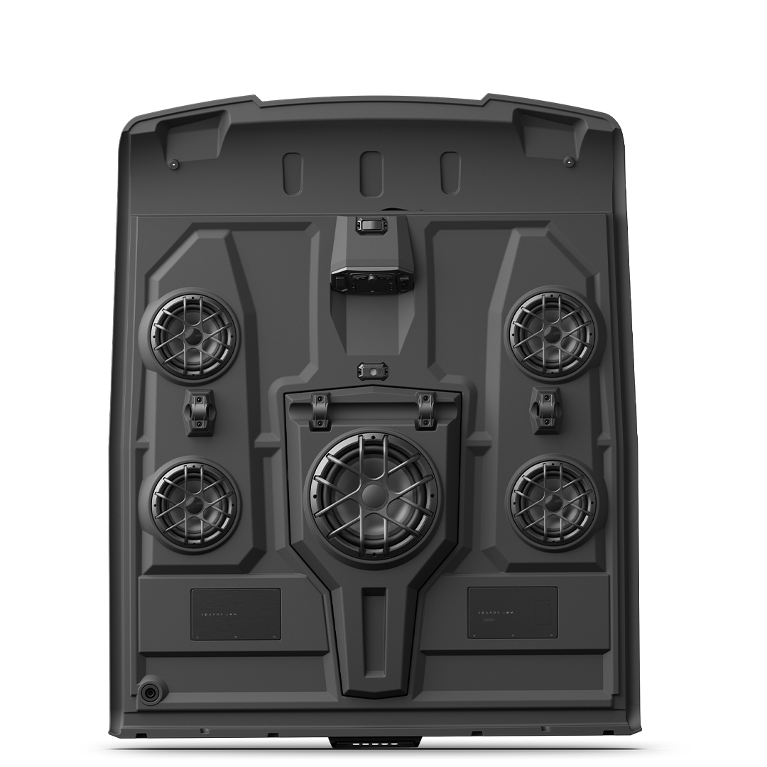 Polaris Ranger Crew 5-Speaker Audio Roof System | Wet Sounds