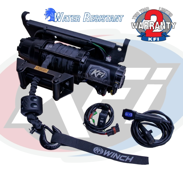 KFI ASPR-50 5000 LBS Assault Plug-N-Play Winch for Polaris UTVs