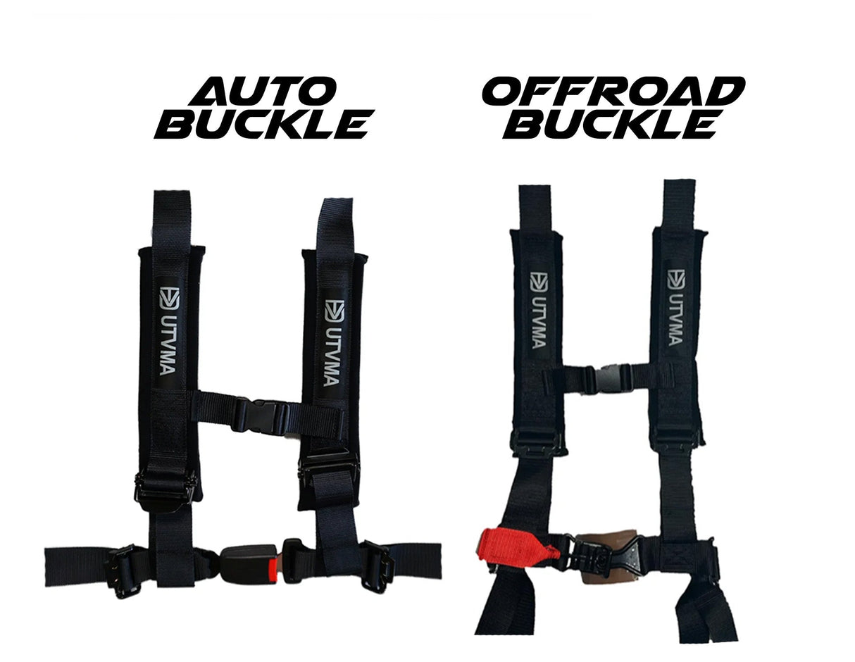 2024+ RZR 1000 Front/Rear Bench Seat W Harnesses 2 and 4 Seater