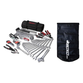 Combo Tool Roll 82-Piece Metric and SAE Tool Roll and Dry Bag