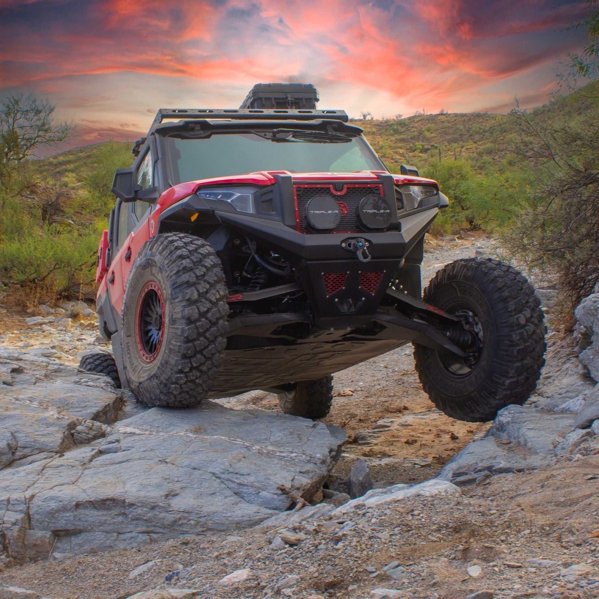 Polaris Xpedition X-Plorer Front Bumper and Winch Mount | SDR Motorsports