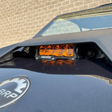 Can Am Maverick R BA-4 Hood Scoop LED Light Bar | Heretic