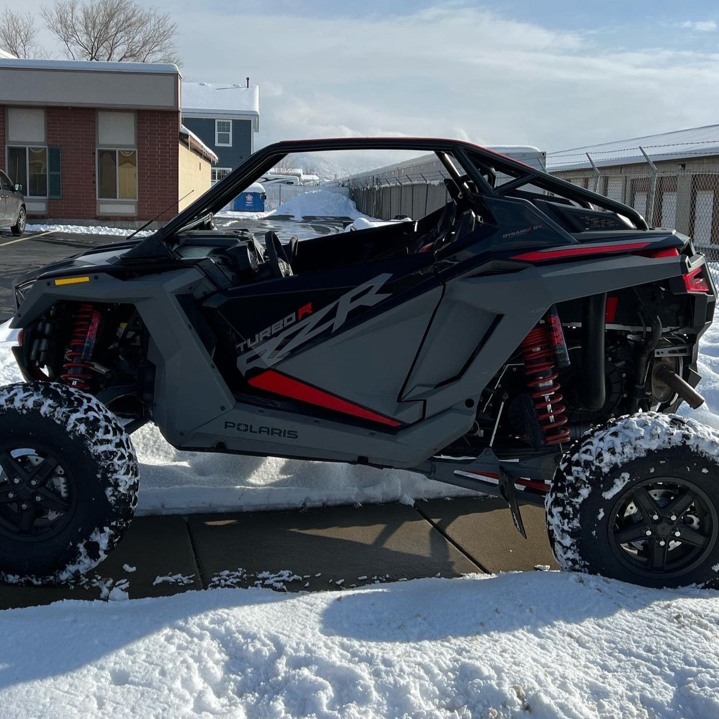 Polaris RZR Turbo R 2-Seat Raw Roll Cage