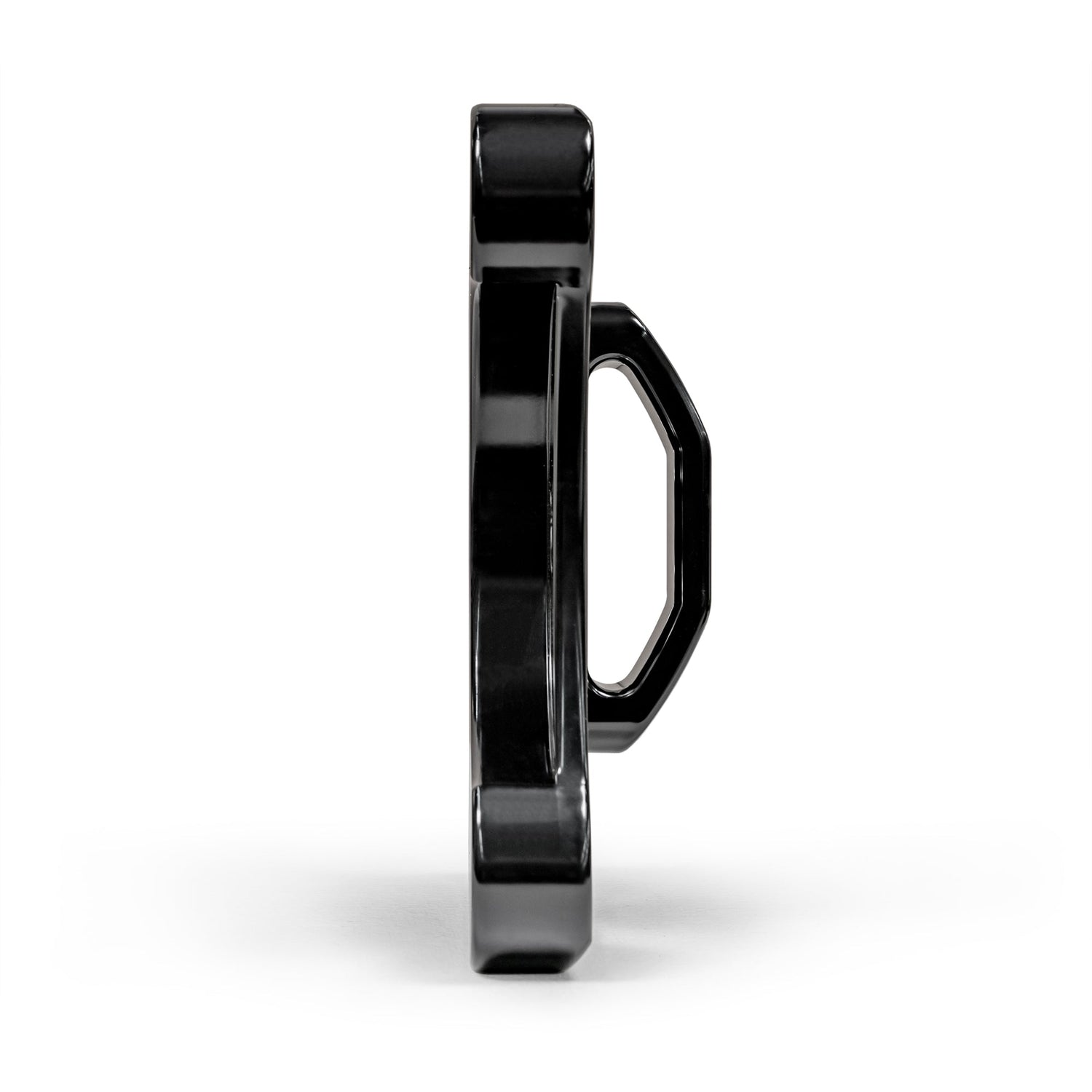 Bolt‑on tow hook visible on black DRT billet radius rod plate for Can‑Am X3