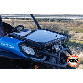 Can Am Commander (2021+) Folding Glass Windshield