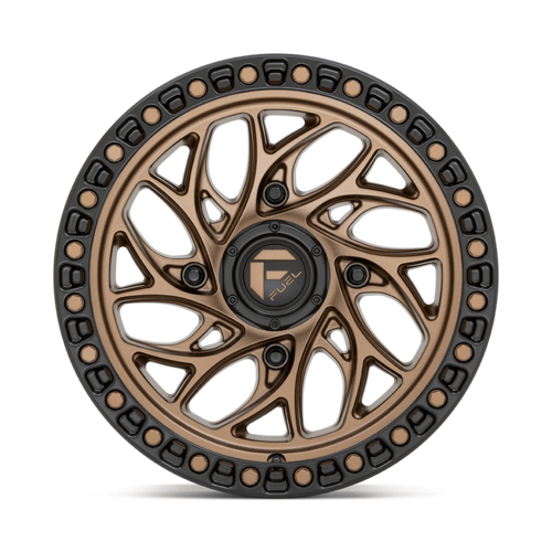 Fuel D777 Runner Wheel (GARAGE SALE) Matte Bronze/Matte Black 5x10 4x136