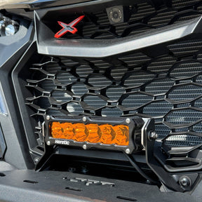 Can Am Maverick R Lower Grill 6" Light Bar Kit | Heretic