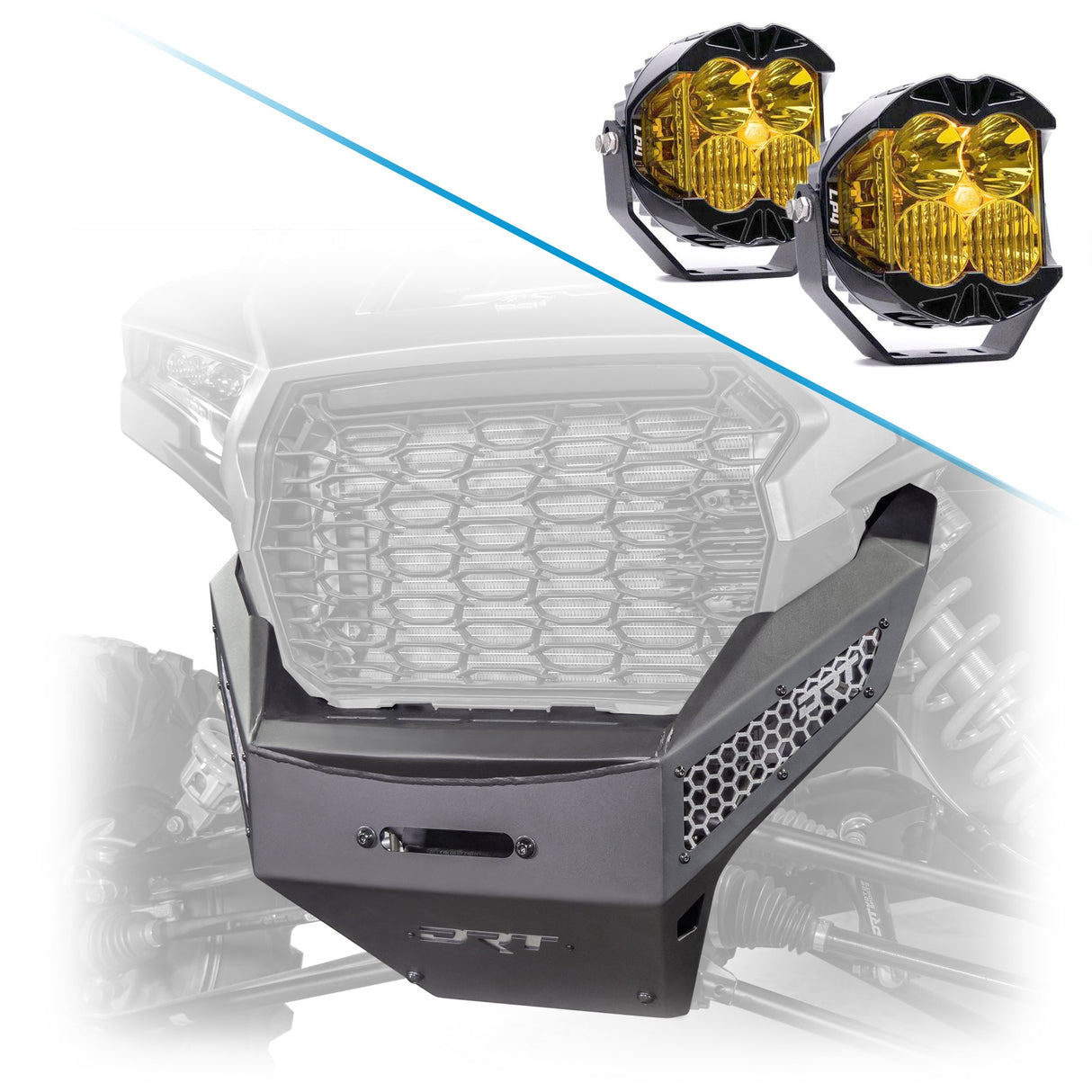 DRT Polaris RZR 2024+ XP 1000/4 Front Winch Bumper