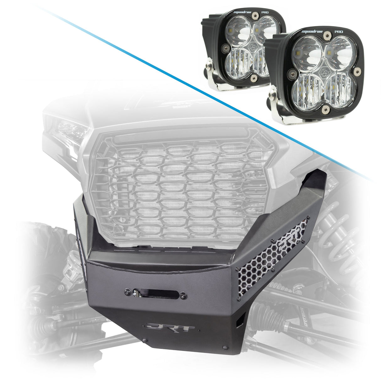 DRT Polaris RZR 2024+ XP 1000/4 Front Winch Bumper