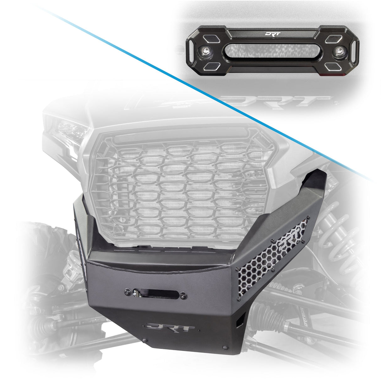 DRT Polaris RZR 2024+ XP 1000/4 Front Winch Bumper