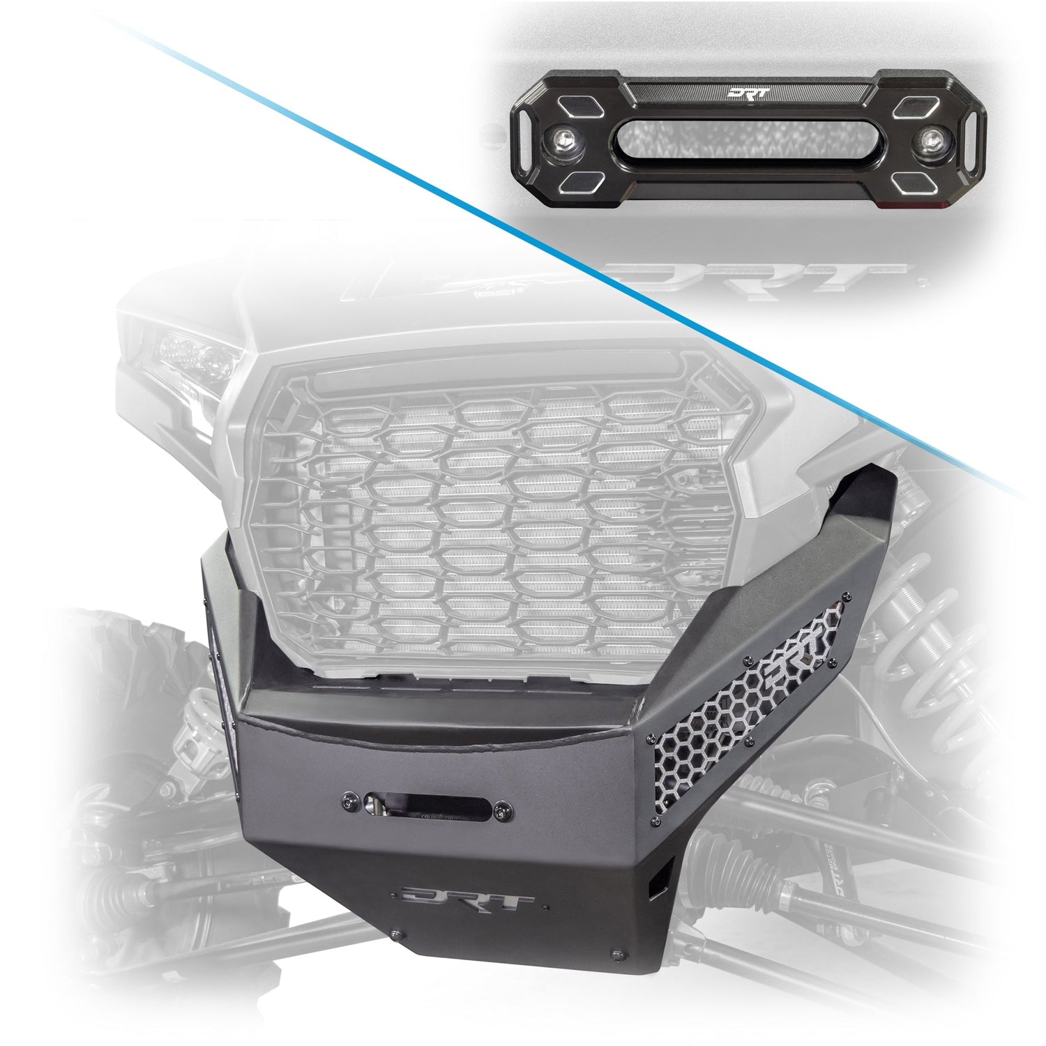 DRT Polaris RZR 2024+ XP 1000/4 Front Winch Bumper
