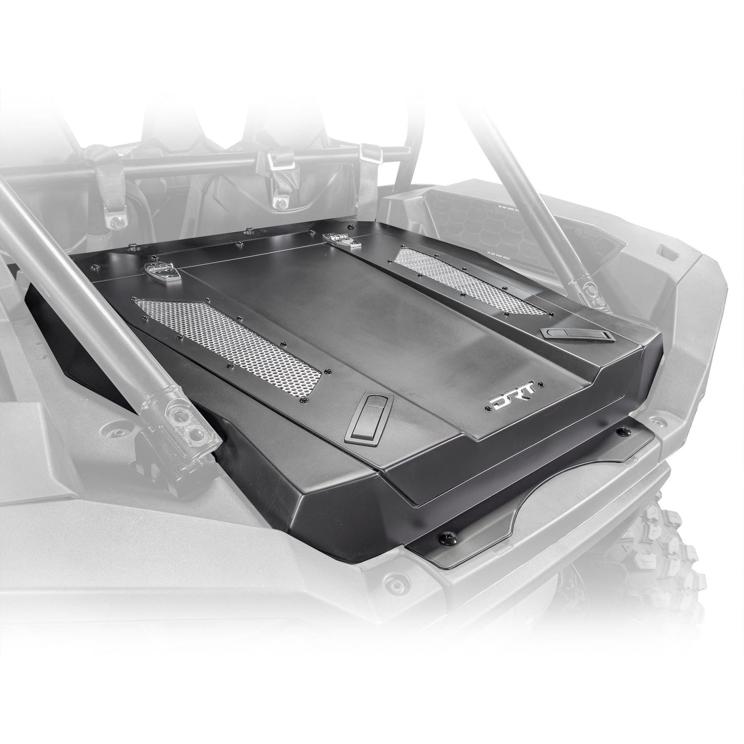 Polaris RZR XP Aluminum Trunk Enclosure | DRT Motorsports