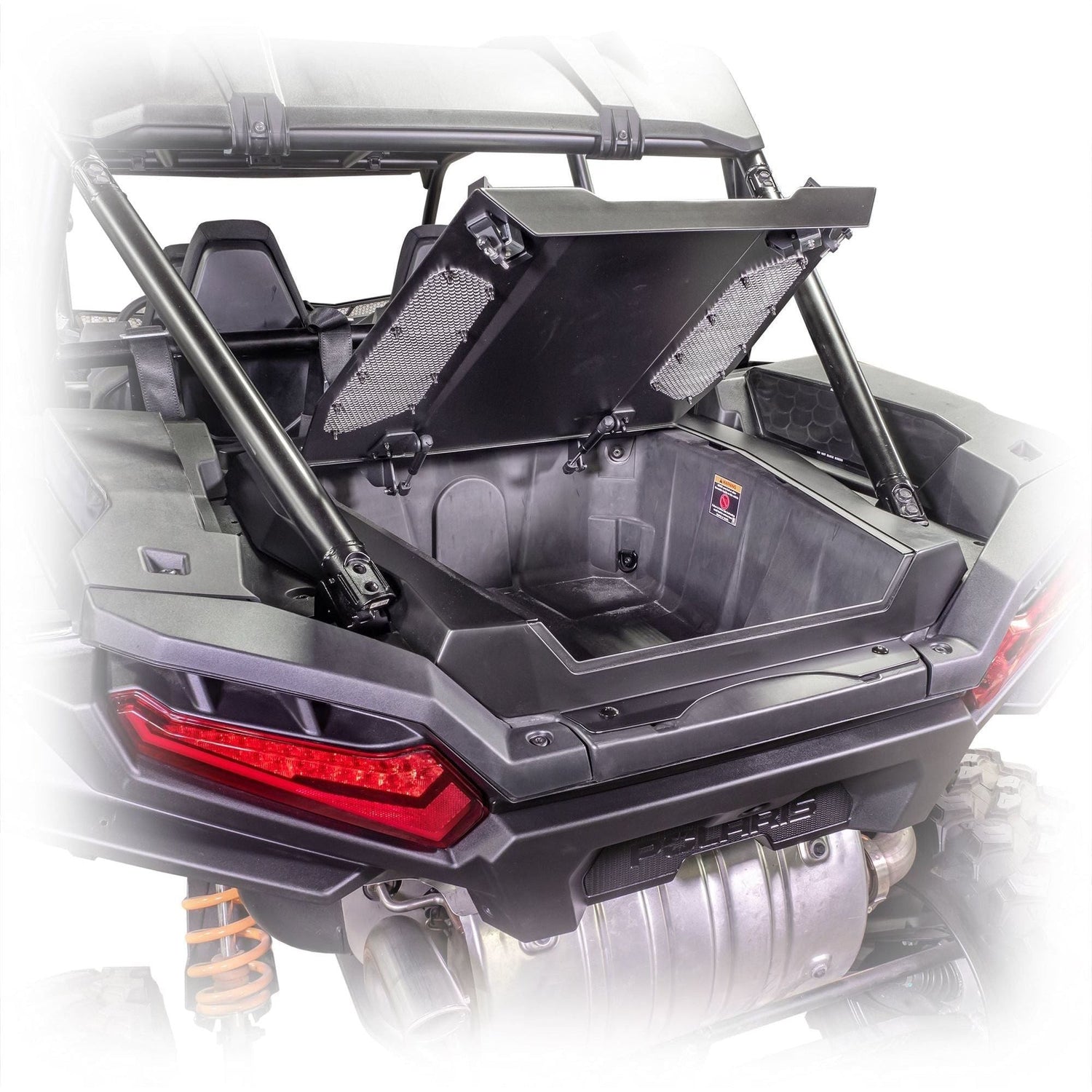 Polaris RZR XP Aluminum Trunk Enclosure | DRT Motorsports
