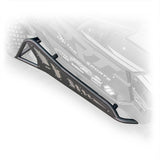 Angled view showing sleek black powder coat finish on tree kicker