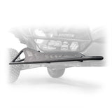 Side view of black DRT Tree Kicker installed on Can‑Am Maverick X3 2‑door