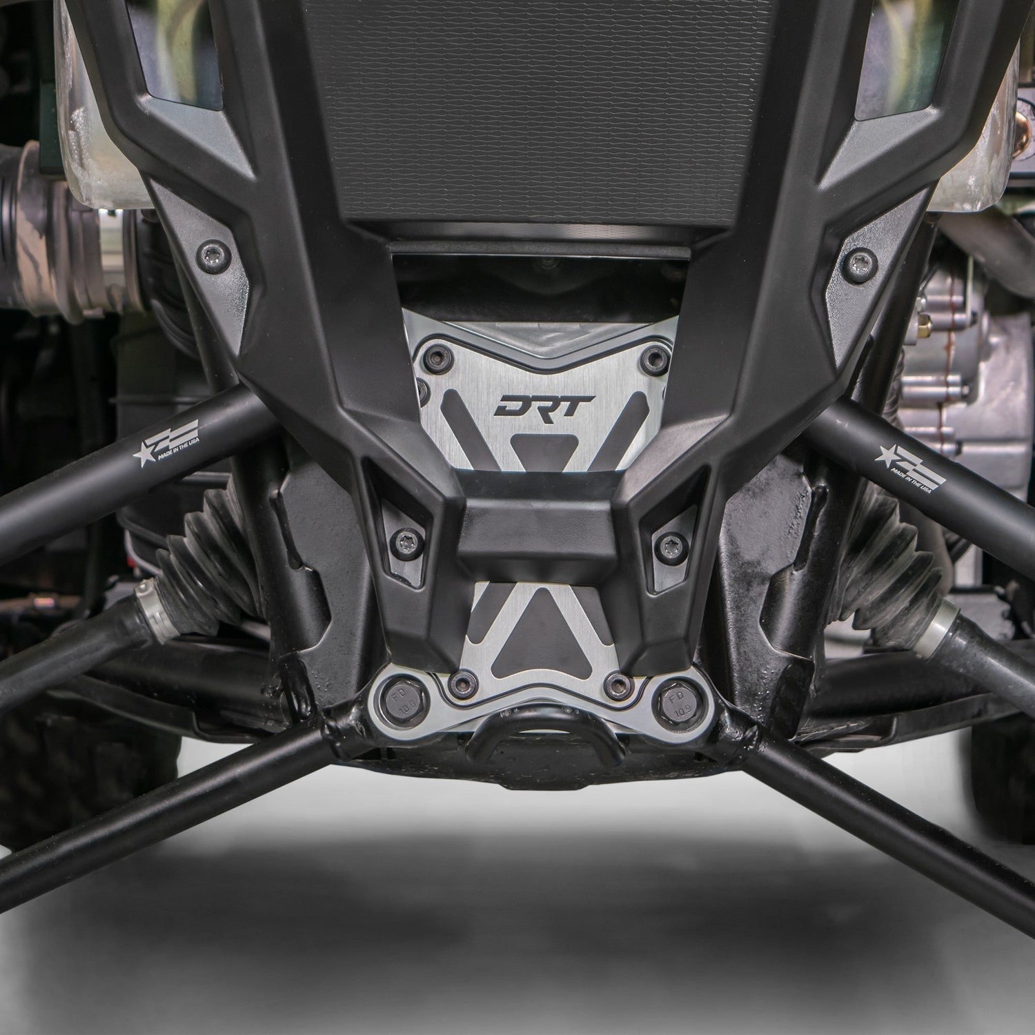 Polaris RZR Pro XP 3-Piece Radius Rod Plate | DRT Motorsports