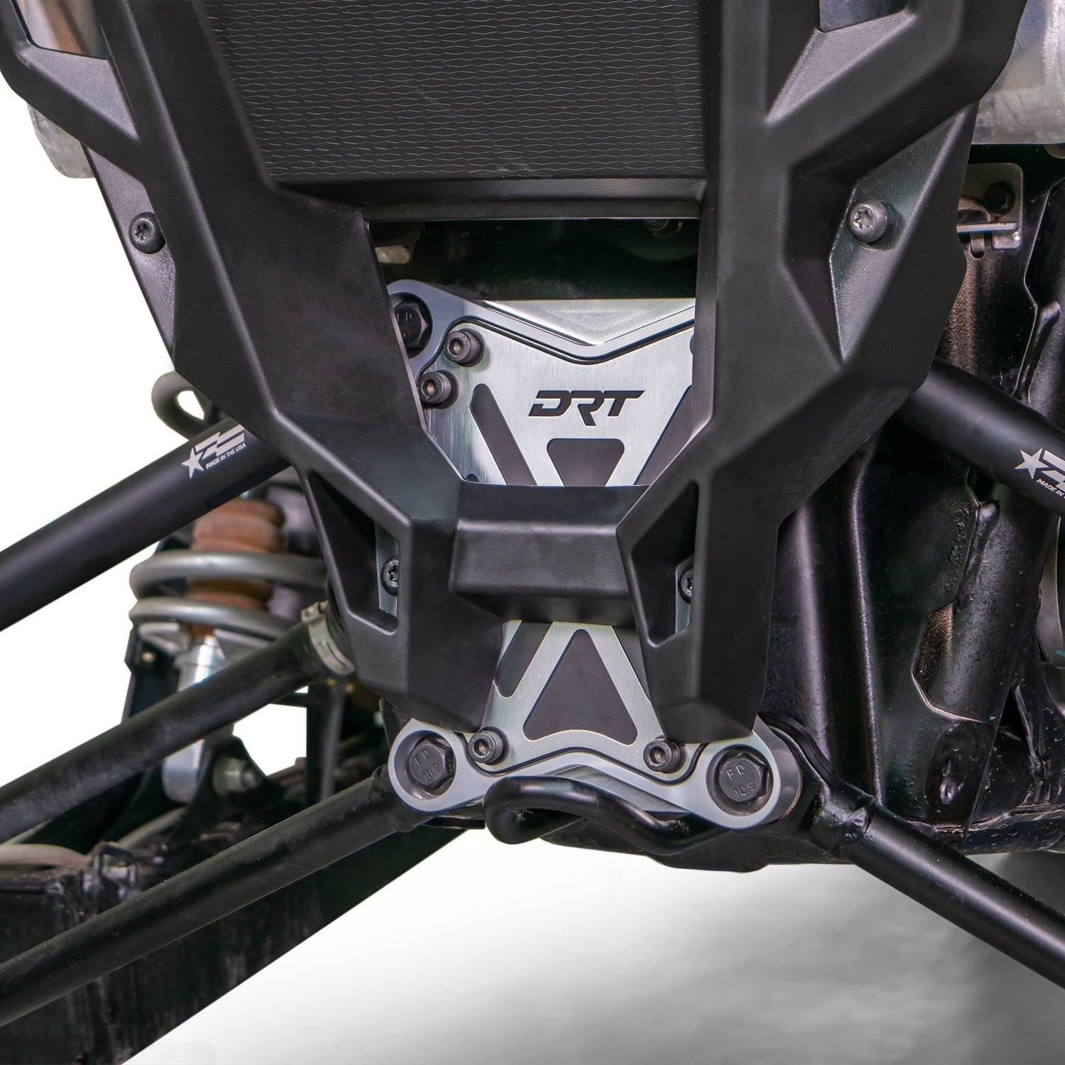 Polaris RZR Pro XP 3-Piece Radius Rod Plate | DRT Motorsports