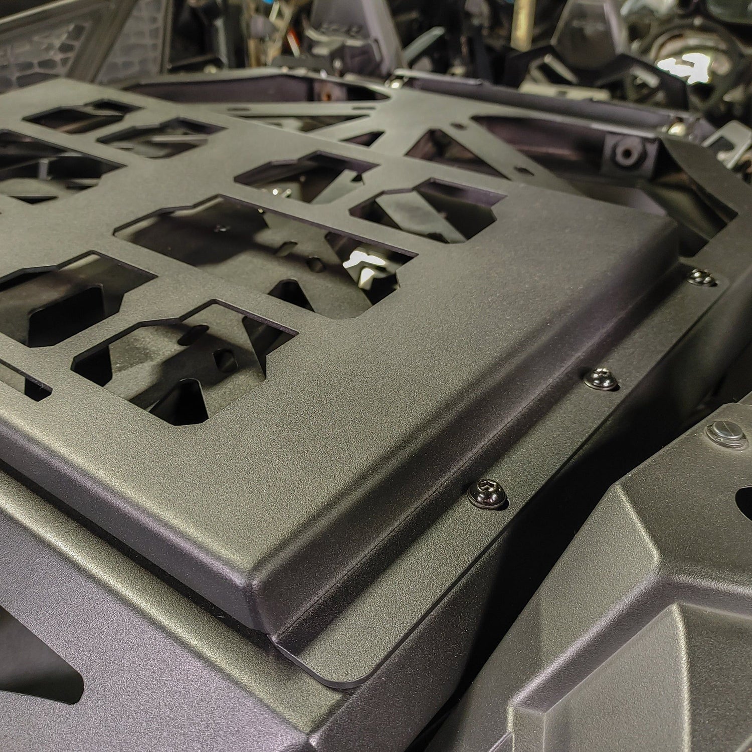 Polaris RZR Pro R Packout Mount for Tire Carrier / Adventure Rack | DRT Motorsports