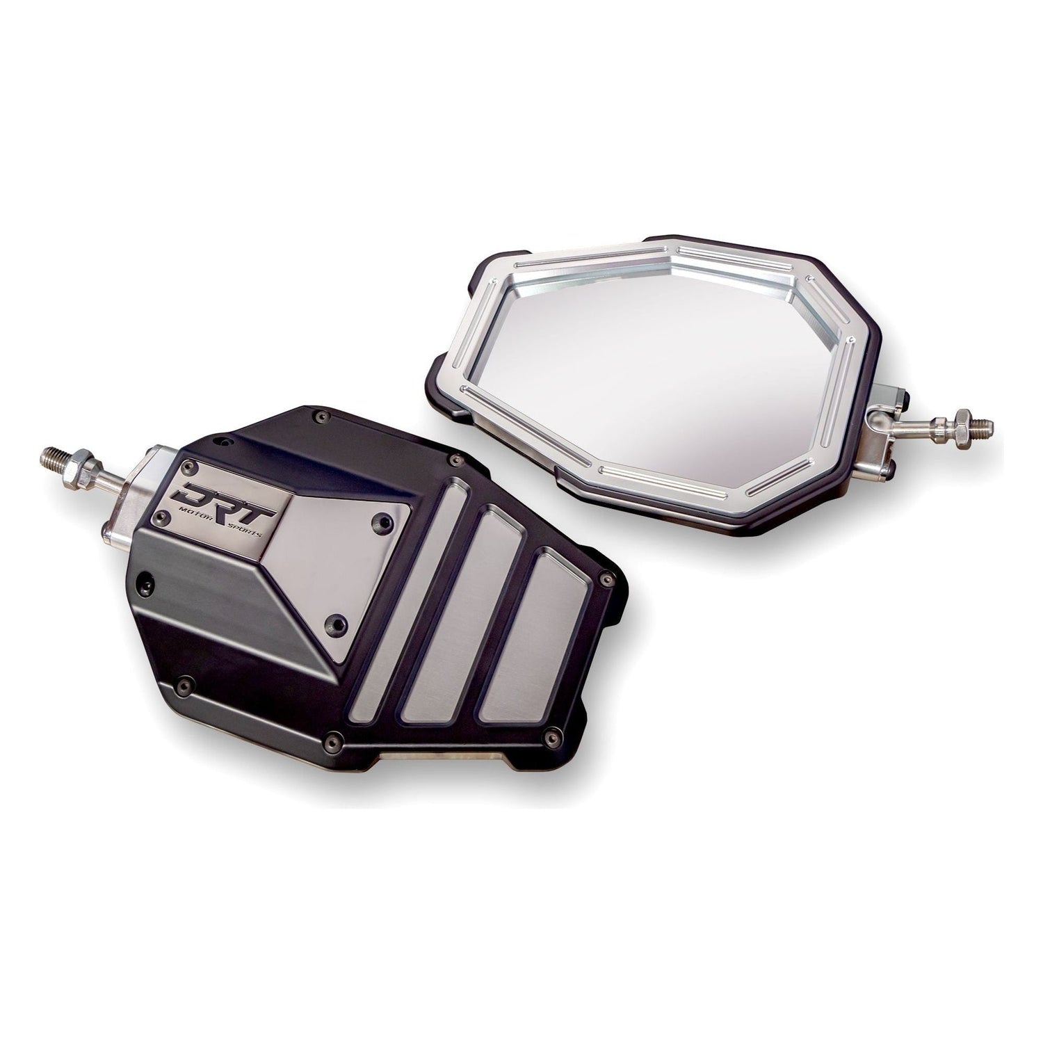 Billet Aluminum Tactical Convex Side Mirror Set | DRT Motorsports