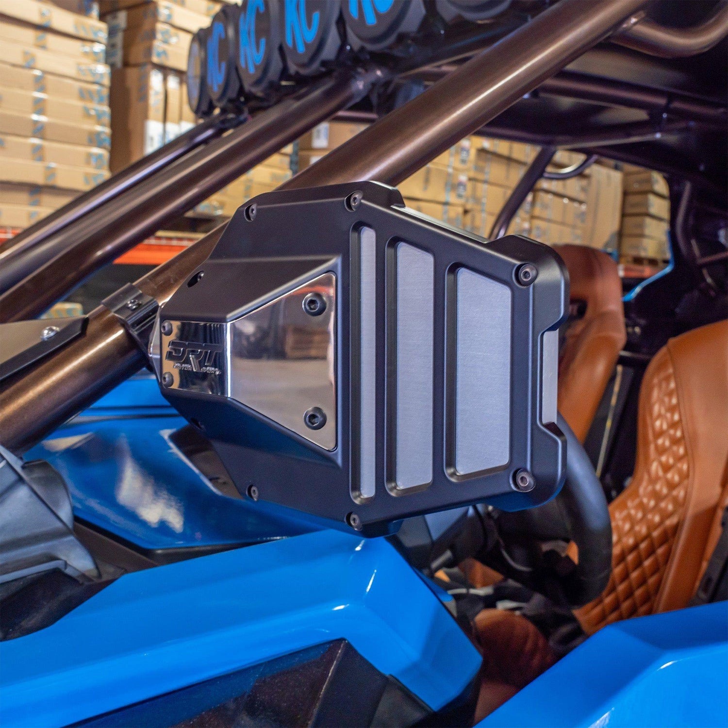 Billet Aluminum Tactical Convex Side Mirror Set | DRT Motorsports