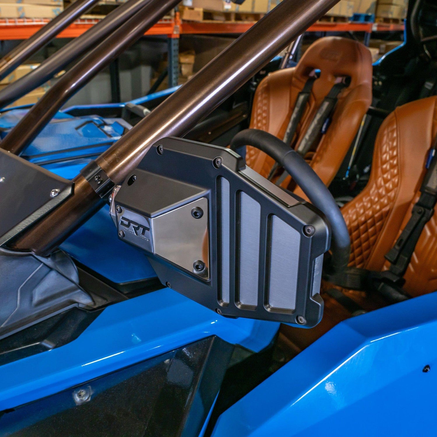 Billet Aluminum Tactical Convex Side Mirror Set | DRT Motorsports