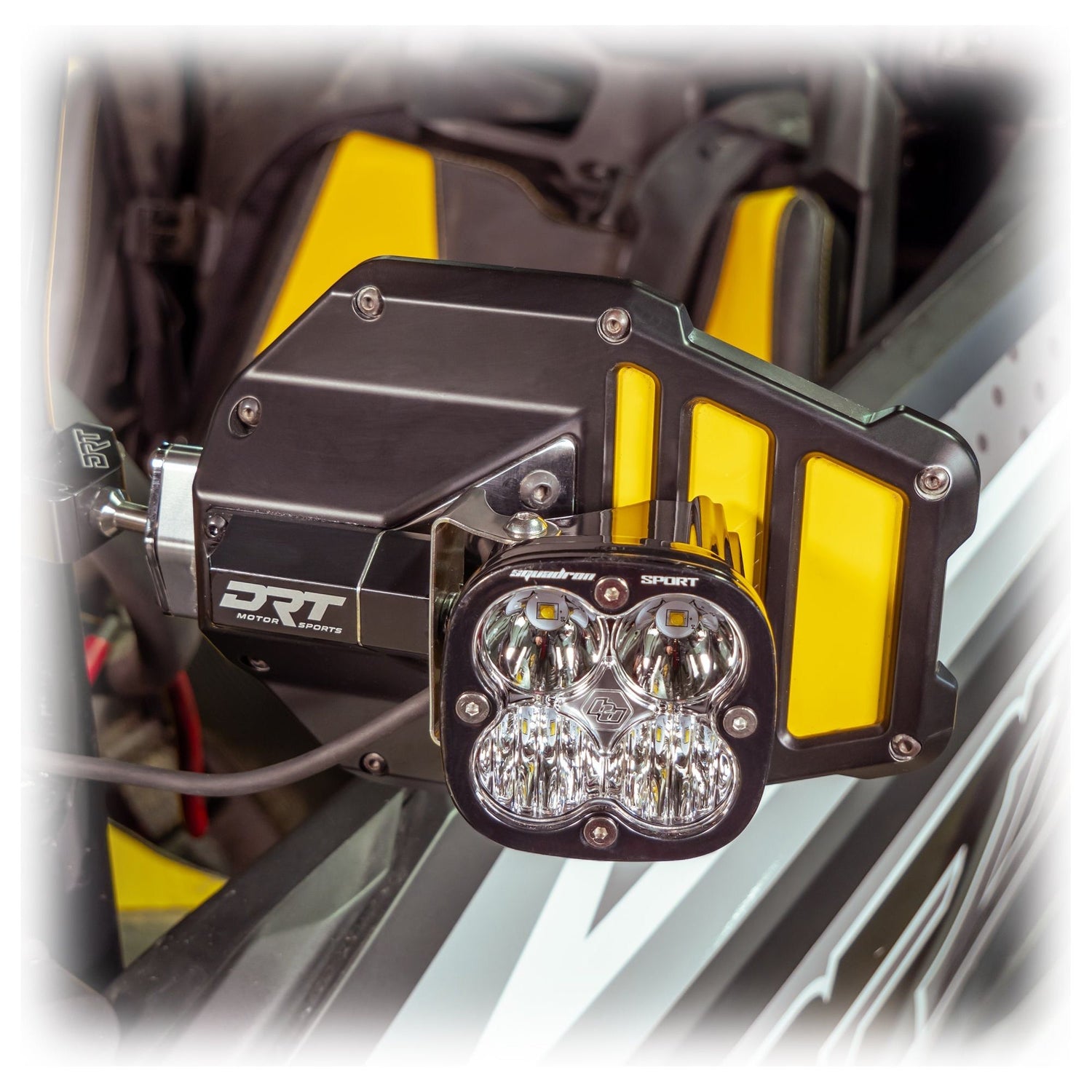 Aluminum Tactical Mirror Light Bracket Kit | DRT Motorsports
