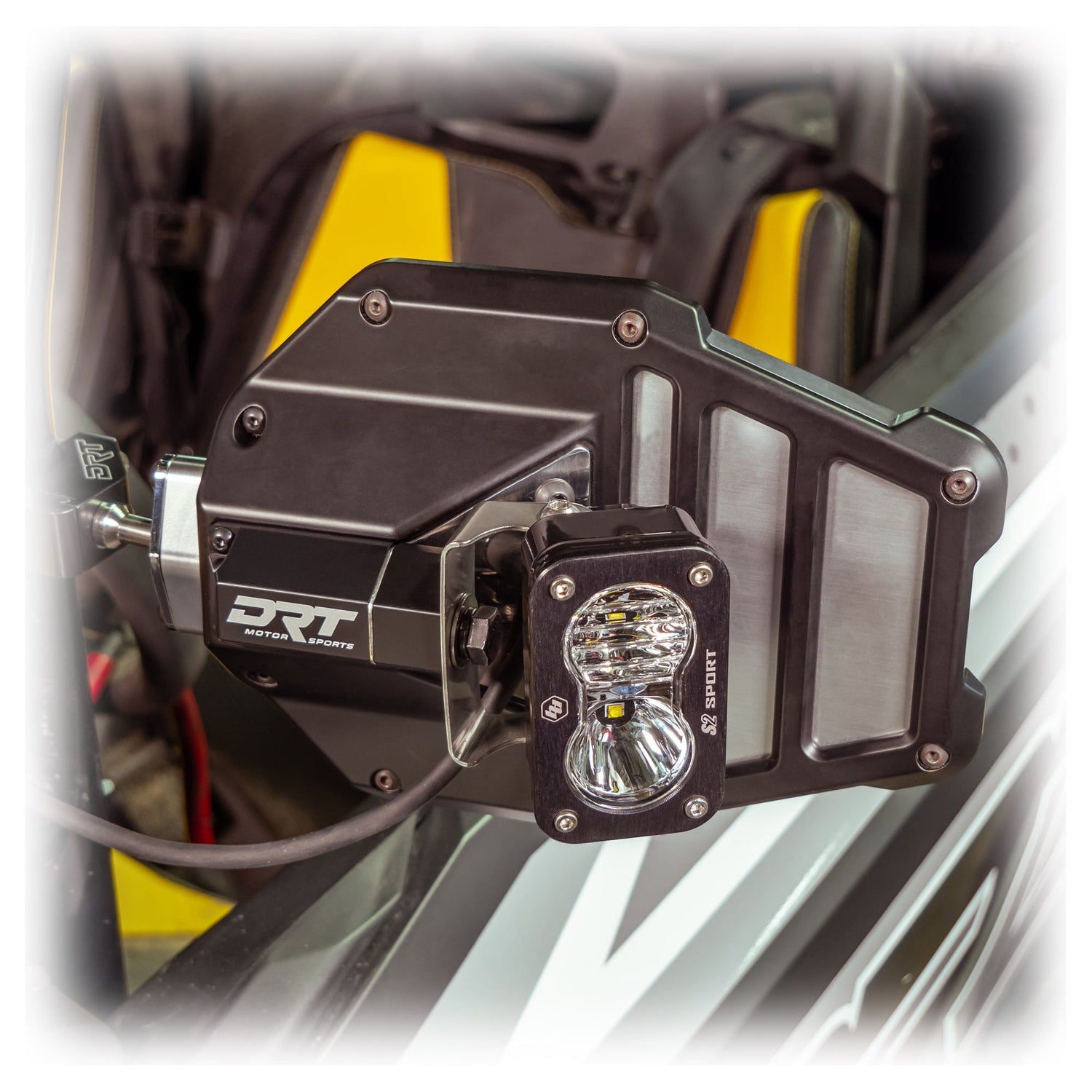 Aluminum Tactical Mirror Light Bracket Kit | DRT Motorsports