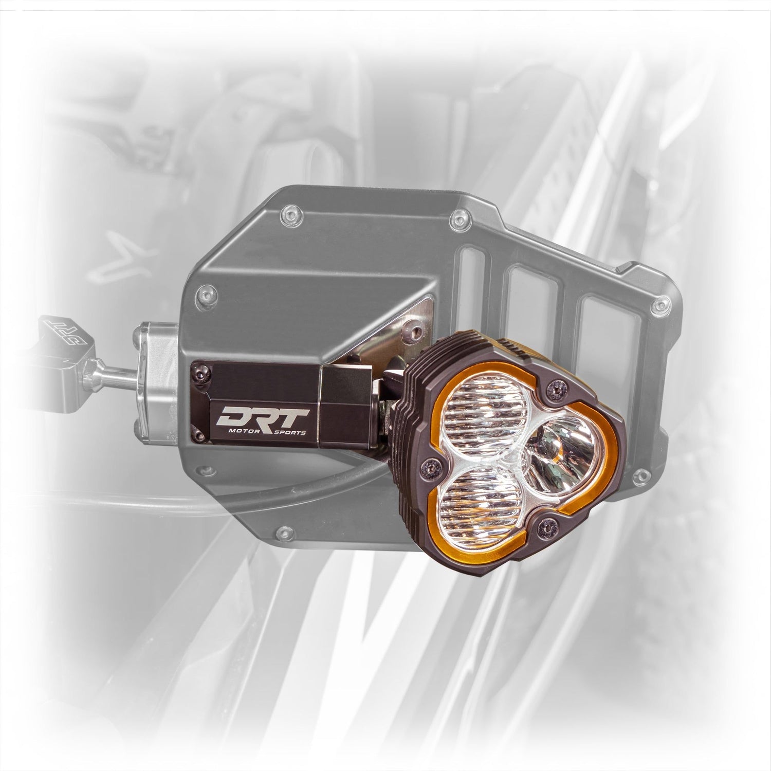 Aluminum Tactical Mirror Light Bracket Kit | DRT Motorsports