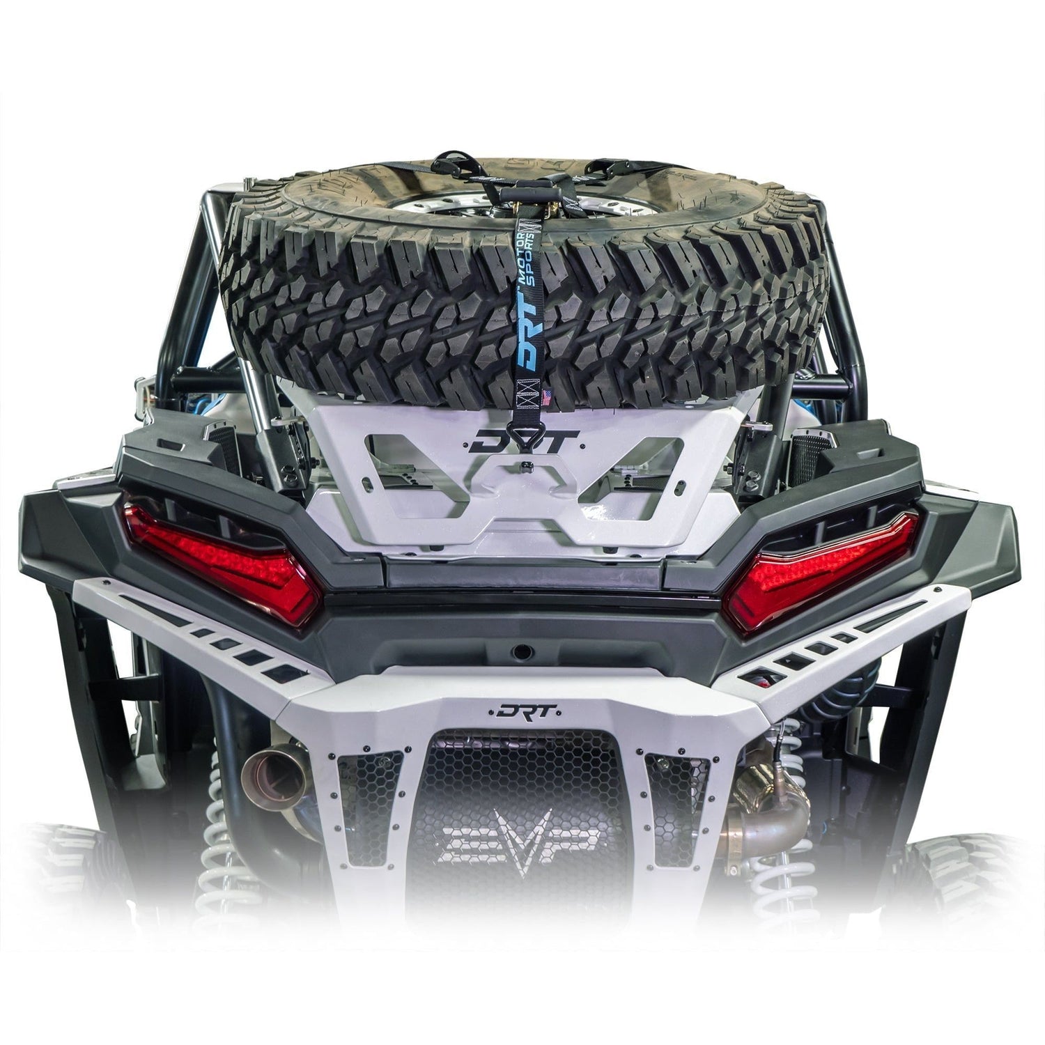 Polaris RZR XP Tire Carrier / Adventure Rack | DRT Motorsports