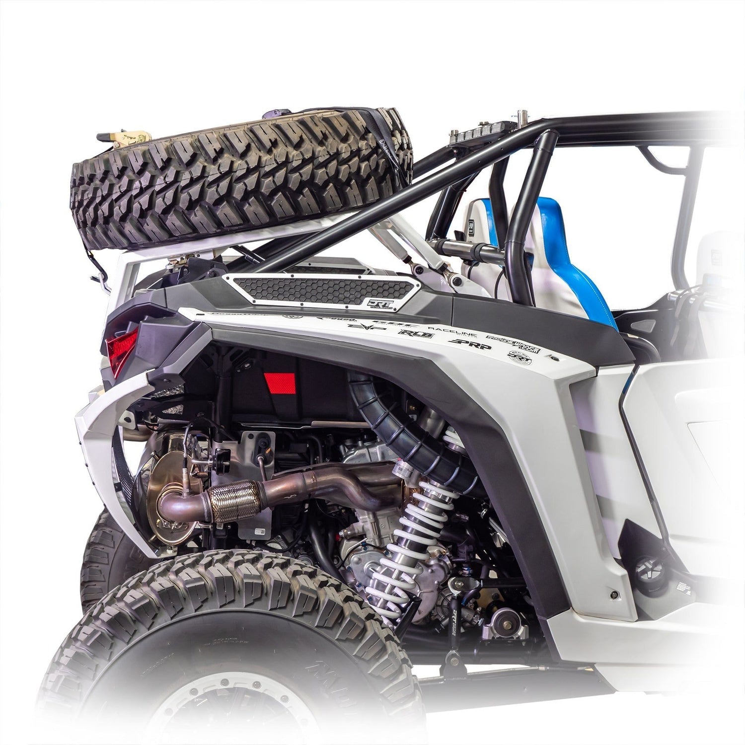 Polaris RZR XP Tire Carrier / Adventure Rack | DRT Motorsports