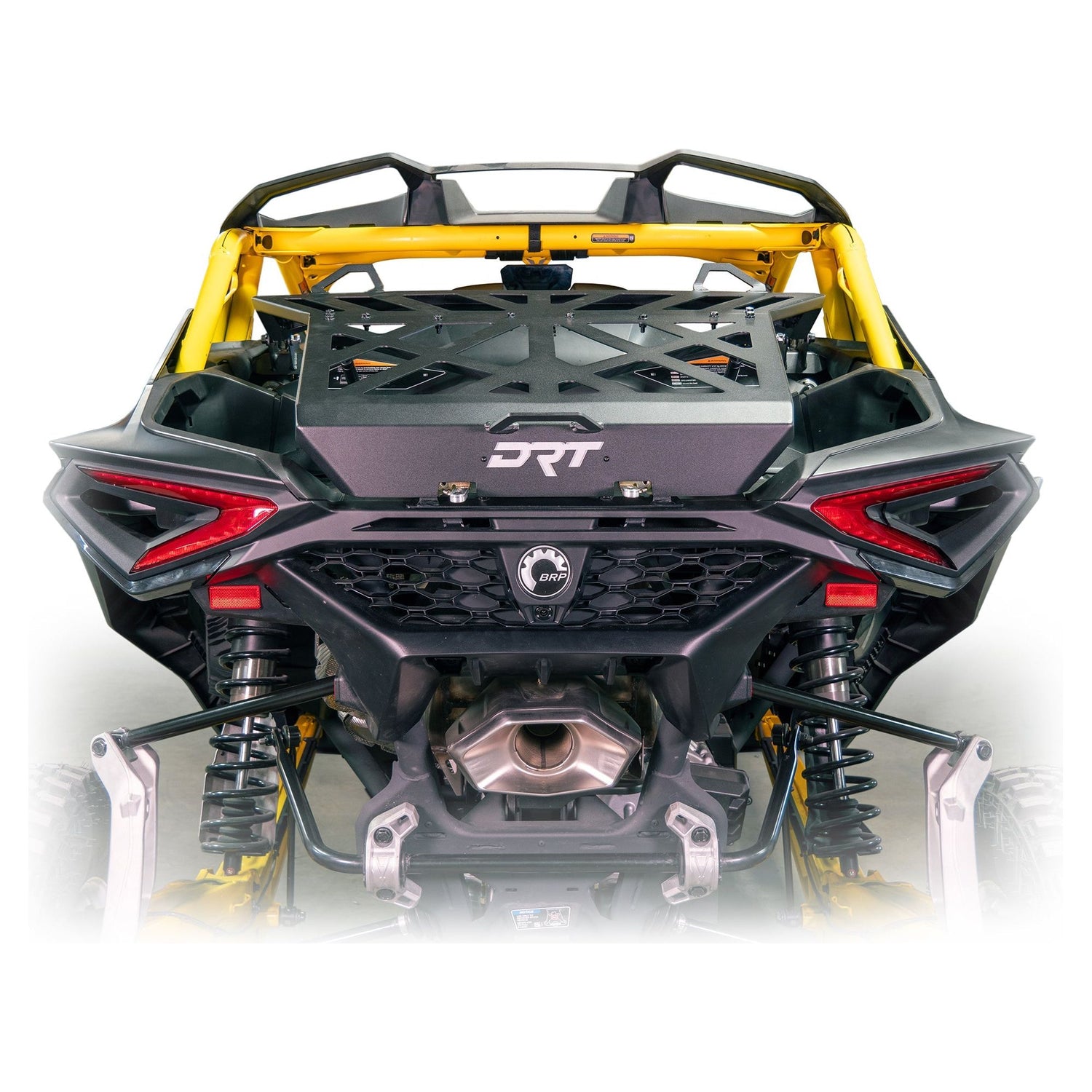 Can Am Maverick R Tire Carrier / Adventure Rack | DRT Motorsports