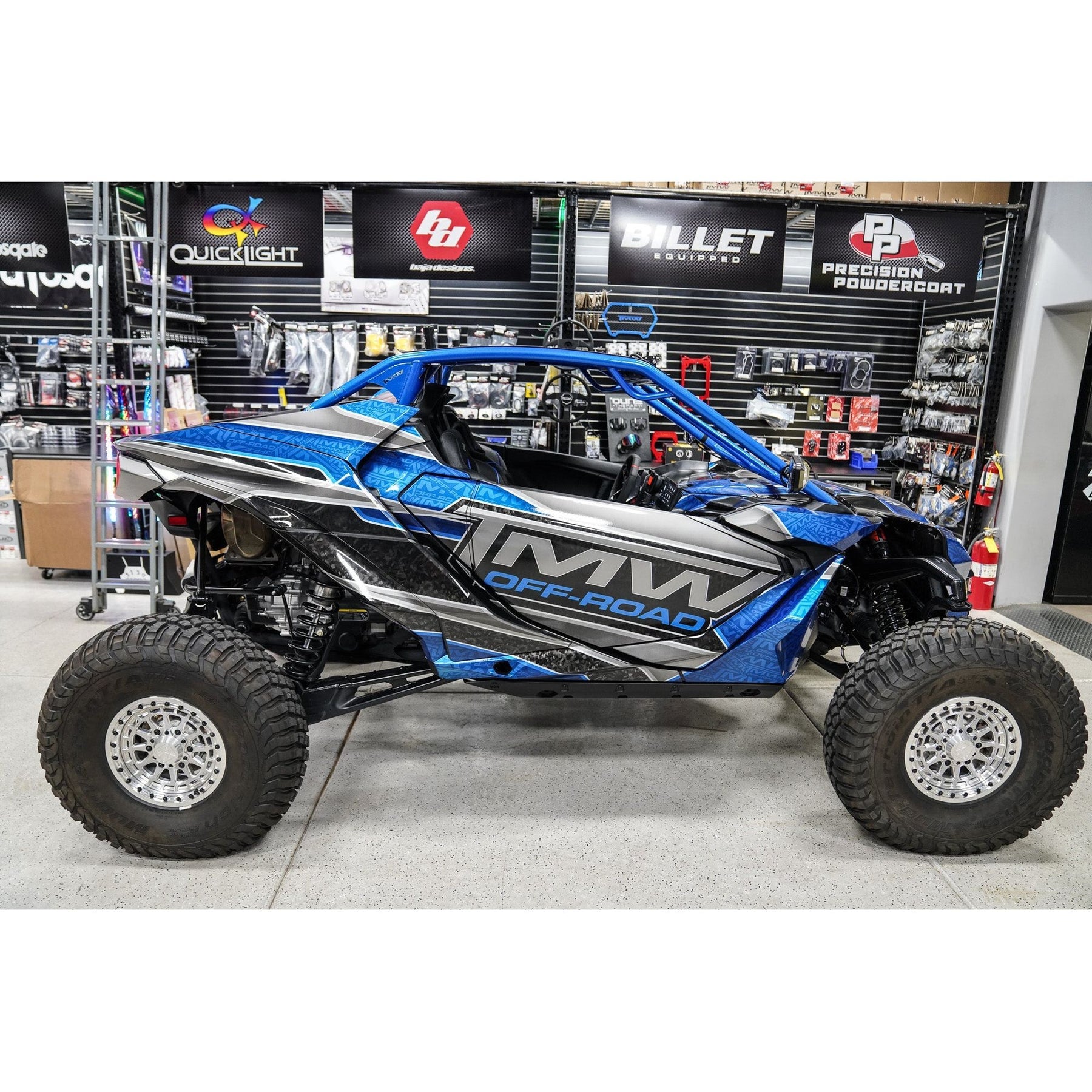 Can Am Maverick R Raw Roll Cage with Roof | TMW Off-Road