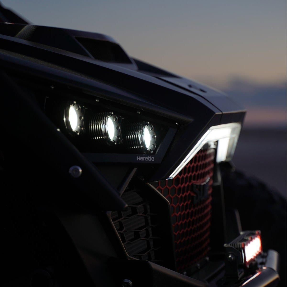 Polaris RZR Pro / Turbo R LED Headlights | Heretic