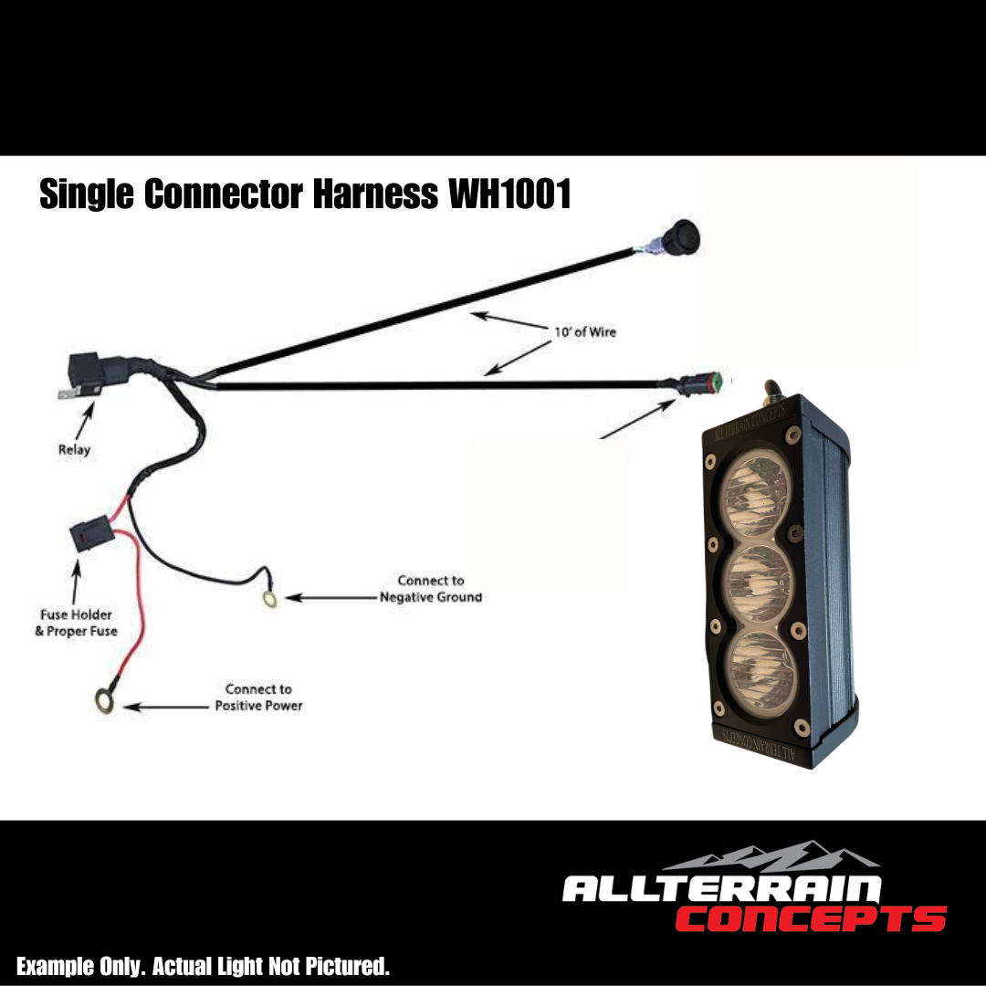 Dual Spotlight Wiring Harness