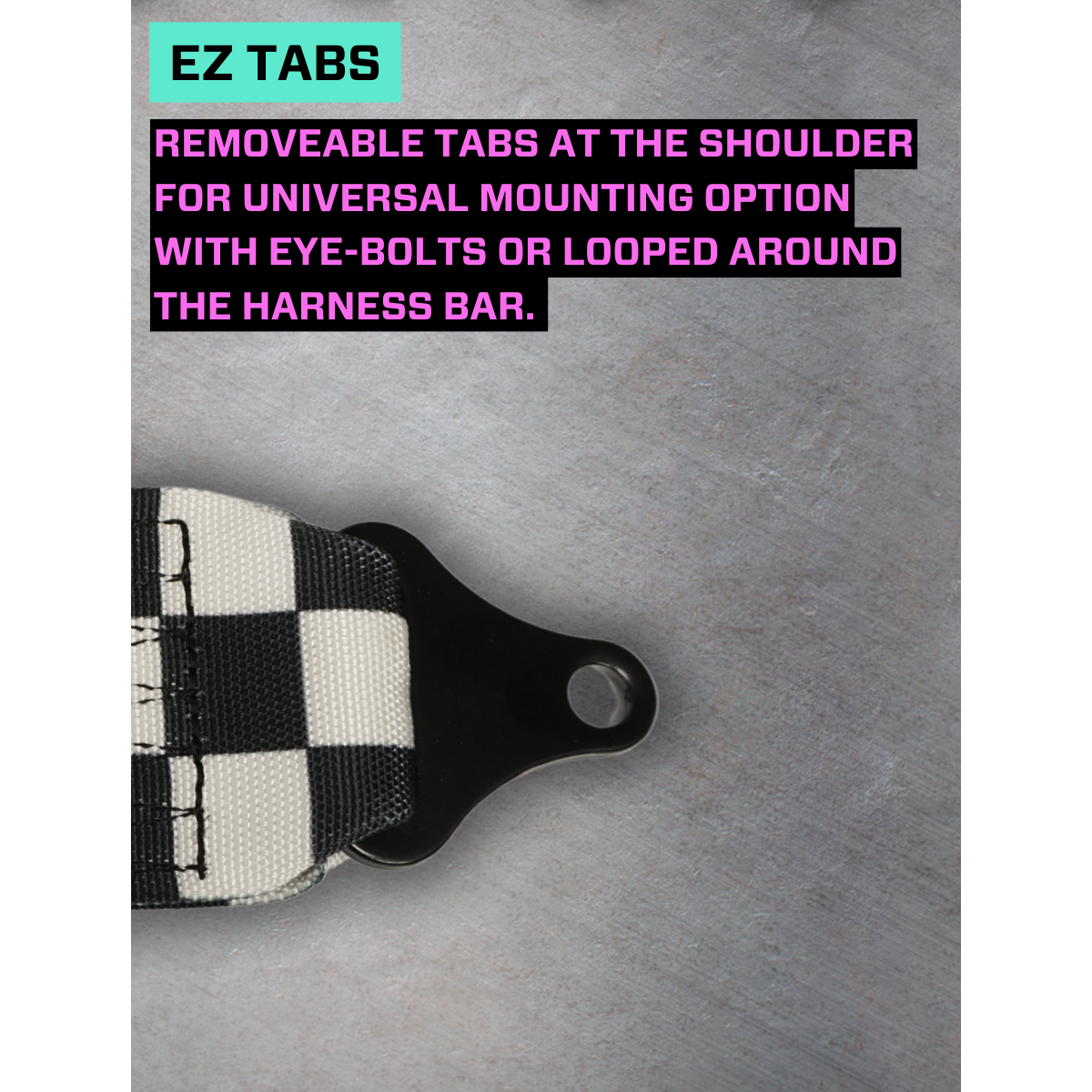 Shreddy 4.2 Harness (Checkered)