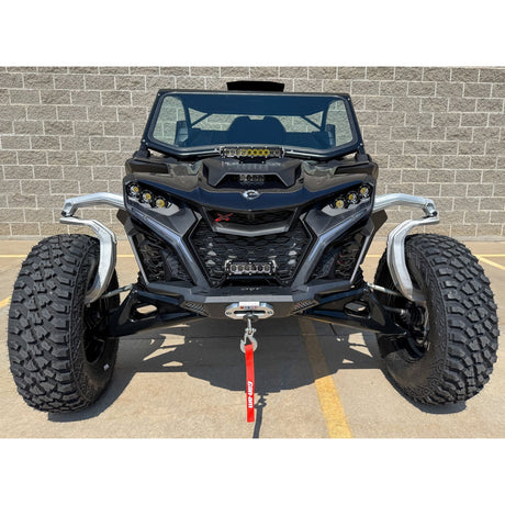 Can Am Maverick R Shock Tower 10" LED Light Bar | Heretic