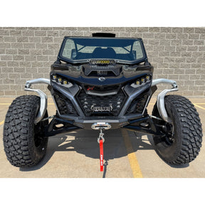 Can Am Maverick R Shock Tower 10" LED Light Bar | Heretic