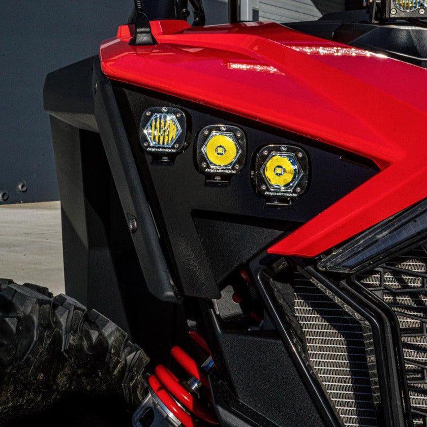 Polaris RZR Pro / Turbo R S1 Triple LED/Laser Headlight Kit | Baja Designs