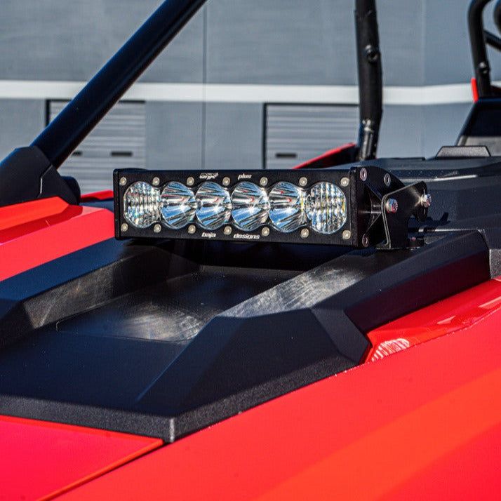 Polaris RZR Pro / Turbo R S8 10" Hood Mount Light Bar Kit | Baja Designs