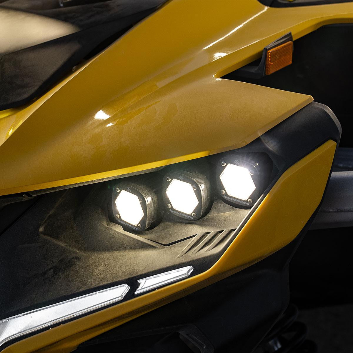 Can Am Maverick R Triple S1 "Unlimited" Headlight Kit | Baja Designs