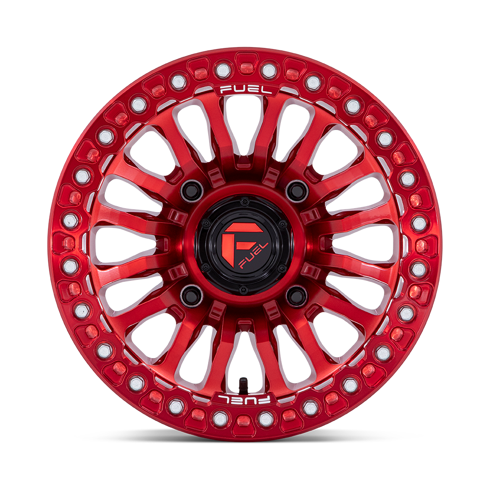 FV125 Rincon Beadlock Wheel (Candy Red) | Fuel Off-Road