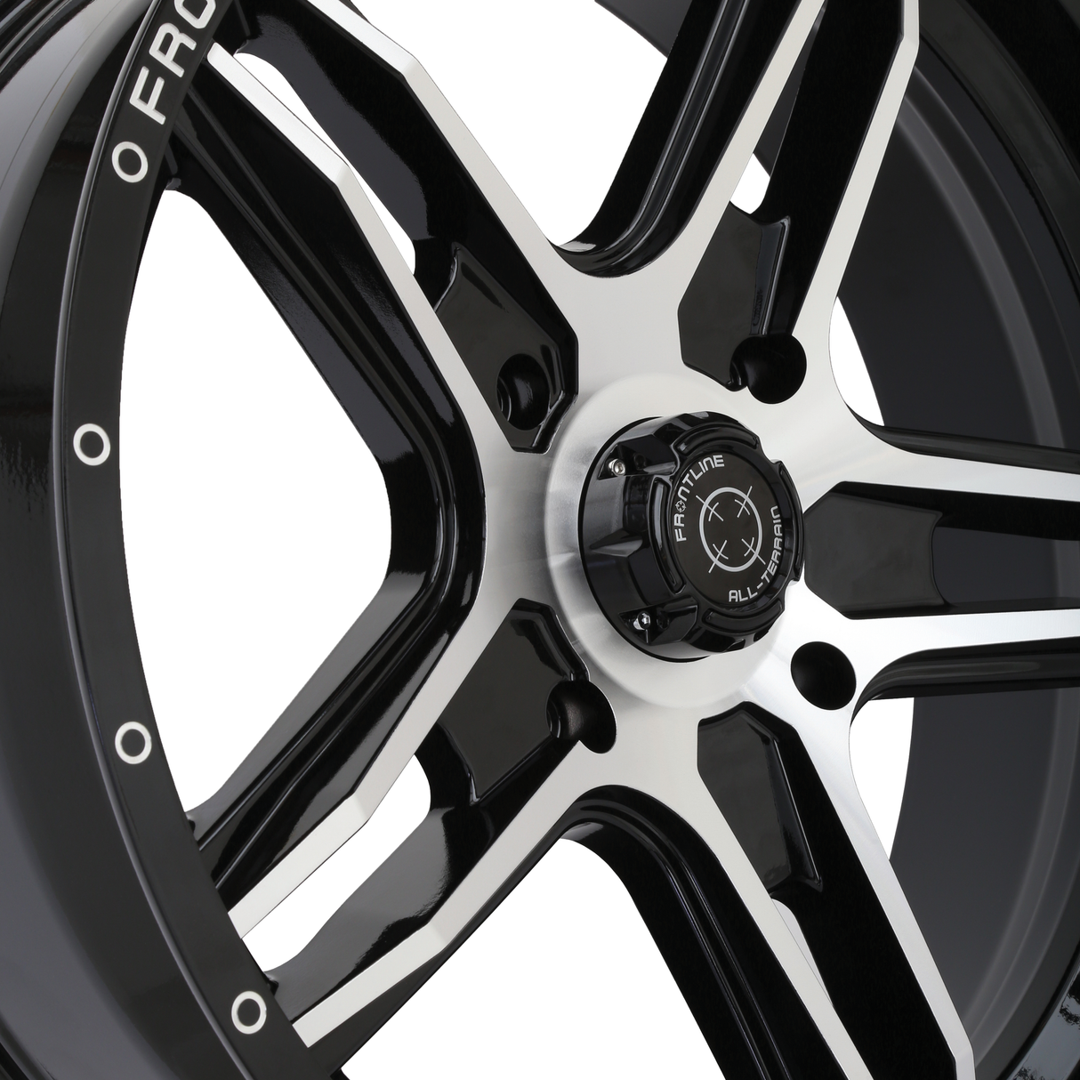 505 Wheel (Gloss Black Machined) | Frontline